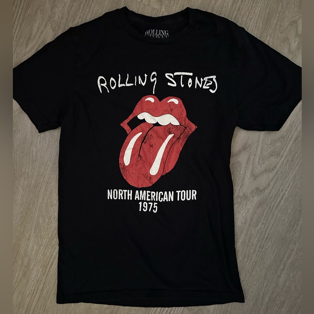 The Rolling Stones Black and Red T-Shirt